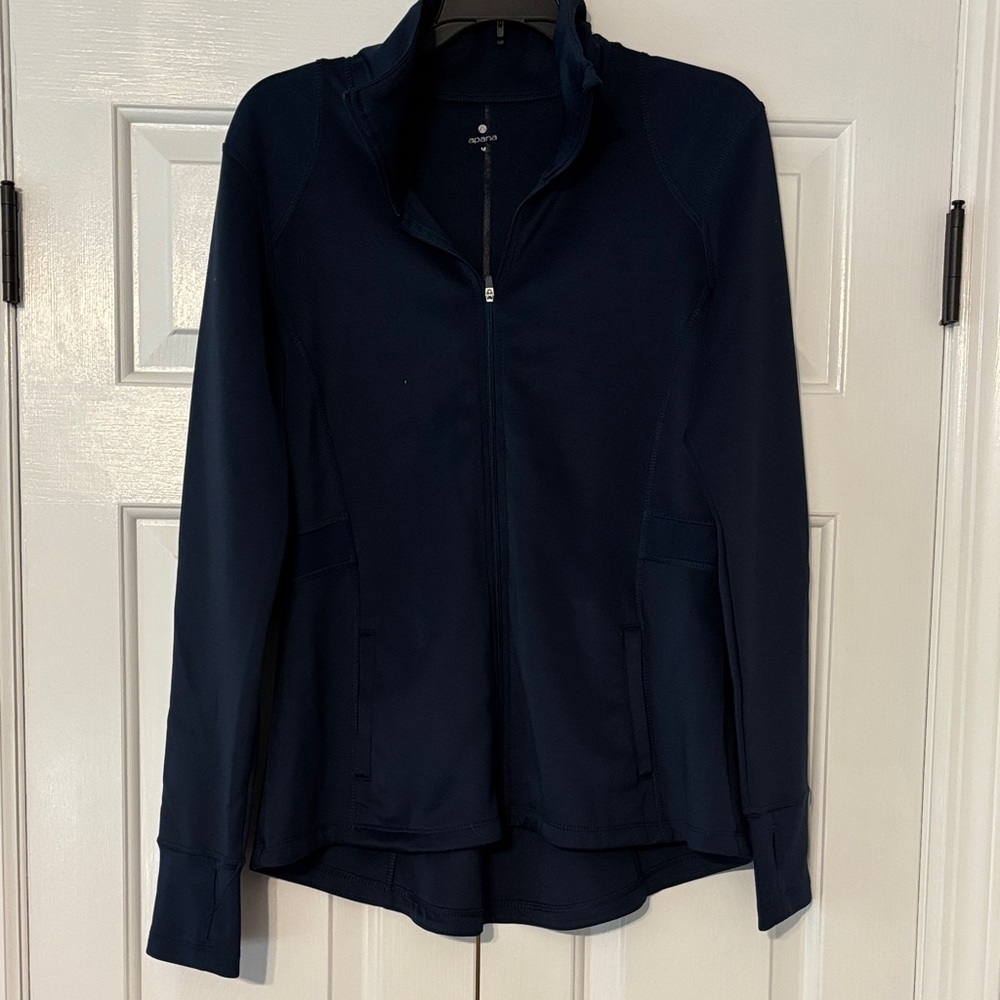 Women’s Navy Full-Zip Jacket/Sweatshirt
